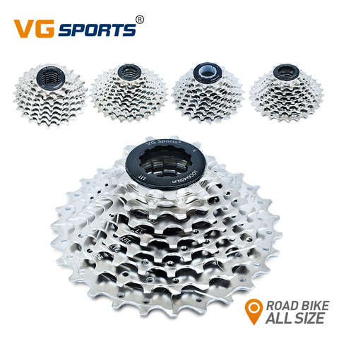 8 9 10 Speed Road bike Freewheel roadbike cassette 25T 28T 32T bicycle freewheel bikes sprocket cog velocidade cdg fly wheel ► Photo 1/6