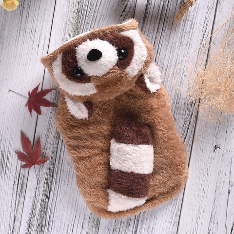 Raccoon Costumes Clothes For That Terrier Thick Winter Warm Pet Coat And Jackets For Small Medium Large Animal Cat  Poodl Hoodie ► Photo 1/6