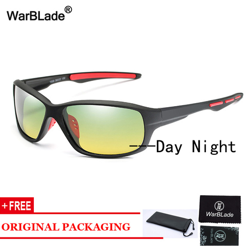 WarBlade New Men Polarized Night Vision Sun glasses Driving Day Night Goggles Anti-glare Glasses Photochromic Sunglasses Eyewear ► Photo 1/6