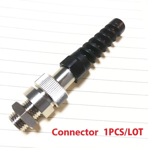 Gold Metal Detector Plug Socket 4 Pins Connector Search Coil Hardware Connector for metal detectors ► Photo 1/5