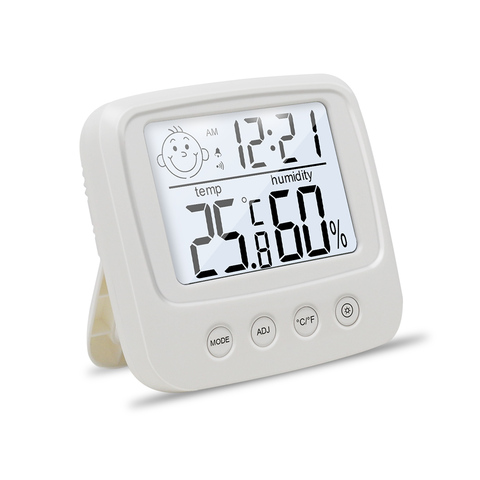 Outdoor Temperature Meter Indoor, Alarm Clock With Outdoor Temperature