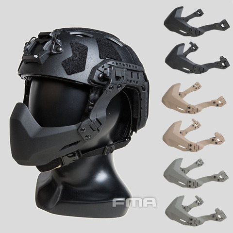 FMA Folding Half Seal Mask Tactical protective mask for Tactical Helmet A/B DE/BK/FG TB1363/TB1364 ► Photo 1/6