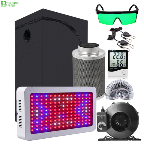 BEYLSION Grow Tent Complete Kit Grow Box Growbox Plant Grow Lamp Completely Set Indoor Led Grow Tent with Fan and Filter ► Photo 1/6