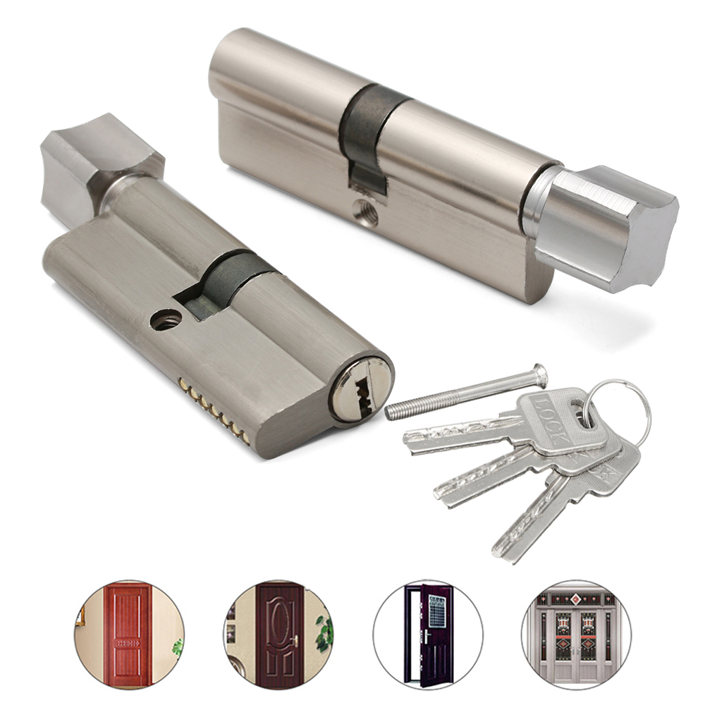 Anti-theft Door Key Security Copper Lock Cylinder Interior Brass Lock Core