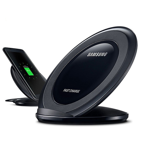 Samsung Wireless Charger Qi Pad Fast Charge For Galaxy S10 S9 S8 Plus note 10 8 9 plus 10+ S7 Edge for iPhone 11 8 Plus X XR XS ► Photo 1/6