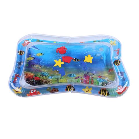 Children's Mat Baby Water Play Mat Inflatable Toys Kids Thicken PVC Playmat Toddler Activity Play Center Water Mat for Babies ► Photo 1/6