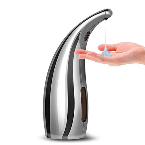 300ml Sensing  Soap Dispenser Automatic Induction Foam Washing Mobile Phone Infrared Sensor Kitchen Bathroom Tools ► Photo 1/1