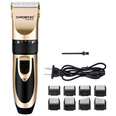 Professional Barber Electric Hair Clipper Rechargeable Hair Trimmer for Men Hair Cutting Machine Shaving Beard Electric Razor ► Photo 1/6