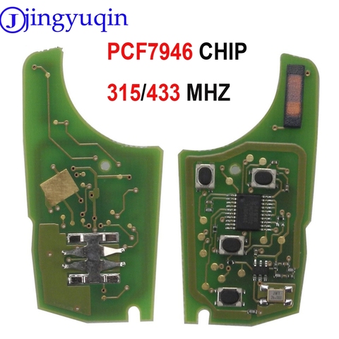 jingyuqin 315/434Mhz Car Alarm Remote Key Circuit Board Electronic for Chevrolet Malibu Cruze Aveo Spark Sail 2/3/4 Buttons ► Photo 1/2