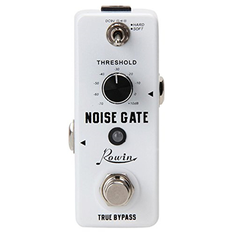 Rowin Noise Gate Noise Reduction Suppressor Guitar Effect Pedal 2 Modes True Bypass Aluminum Alloy Shell Guitar Accessories ► Photo 1/6