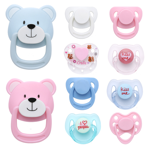 1PC Lovely Doll Magnet Pacifier Doll Play House Supplies  Dummy Nipples Magnet for New Reborn Baby Dolls Kids Toy ► Photo 1/6