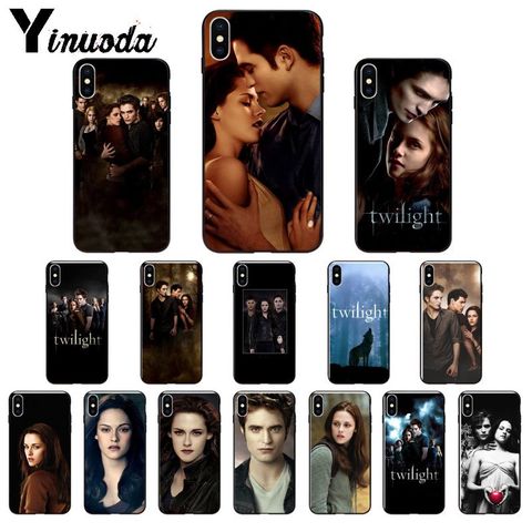 Yinuoda TV Twilight Isabella Edward Cullen TPU Soft Phone Case for iPhone X XS MAX 6 6S 7 7plus 8 8Plus 5 5S XR 11 11pro max ► Photo 1/6