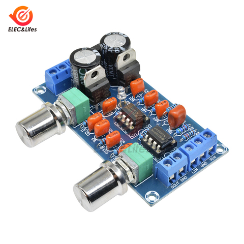 NE 5532 NE5532 Low Pass Filter Board module Subwoofer Volume Control Board preamplifier Amplifier Module 9-15V ► Photo 1/6