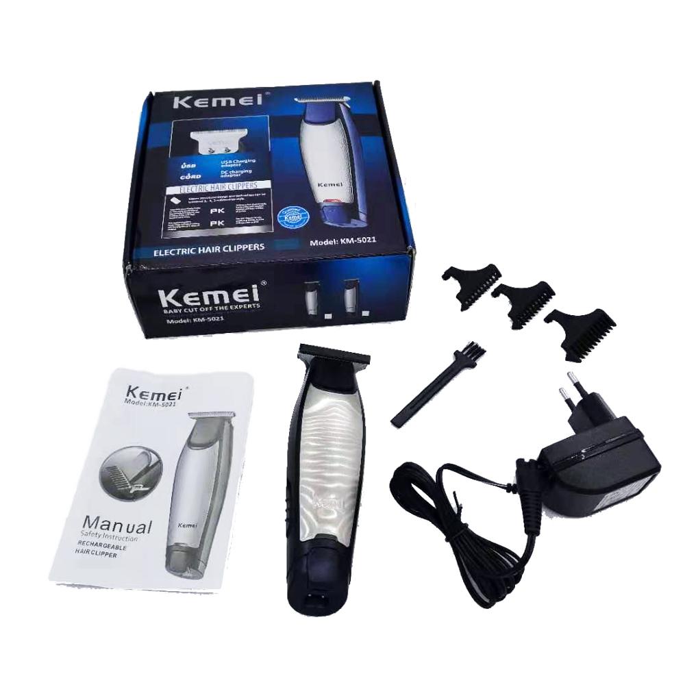 Kemei KM-5021 3 In 1 Rechargeable Trimmer & Clipper