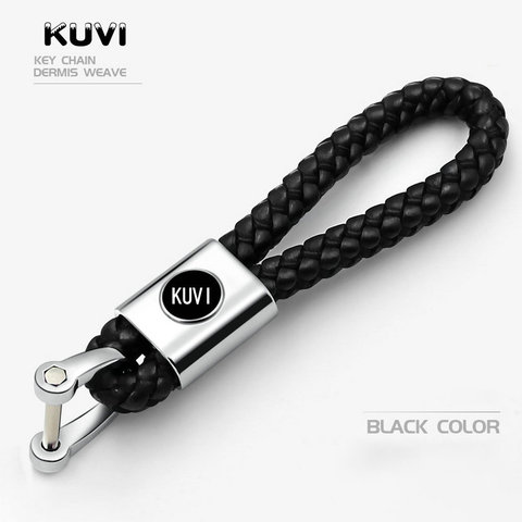 20pcs Metal+Leather Car Keychain Key Chain Key Ring Keyring For BMW Nissan Kia Citroen Toyota Audi Mercedes VW honda Car shape ► Photo 1/6