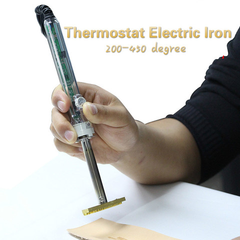 Leather Stamp Tools Heat Embosser Branding Iron Custom Logo Embossed Trademark Stamping Embossing electric iron 60w/150w/200w ► Photo 1/6