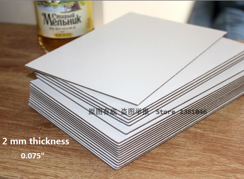 2mm Thickness Size A4 Kraft Card Chipboard Paper Cardstock Heavy