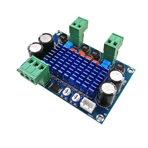 XH-M572 TPA3116D2 2 X 120W chassis dedicated plug-in 5V - 24V - 28V output high power digital HIFI amplifier board ► Photo 1/5