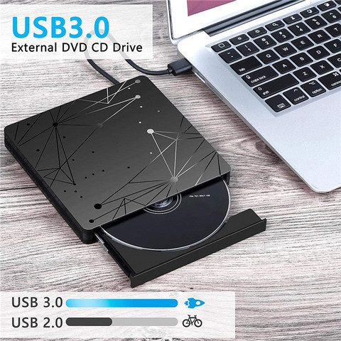 Buy Online External Optical Drive Usb3 0 Portable Cd Dvd Drive Writer Burner Optical Player Multi Functional Dvd Drive For Laptop Dvd Case Alitools
