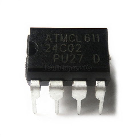 10pcs/lot AT24C02 24C02N 24C02 24C02AN 24C02BN DIP-8 In Stock ► Photo 1/1