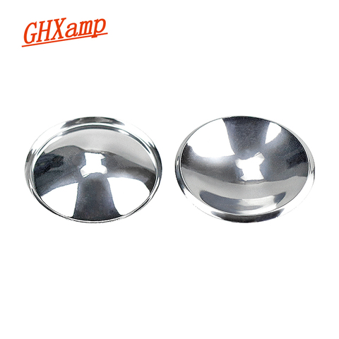 GHXAMP Speaker Dust Cap 54mm Bright-Silver Woofer Speaker Dust Cover Plastic Repair Audio Loudspeaker Accessories Diy 2pcs ► Photo 1/6