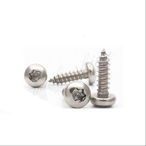 M2.2 M2.9 M3.5 M3.9 M4.2 M4.8 M5.5 M6.3  Stainless steel 304 Pan head Round heads Plum self-tapping nail tamper Star torx screw ► Photo 1/2