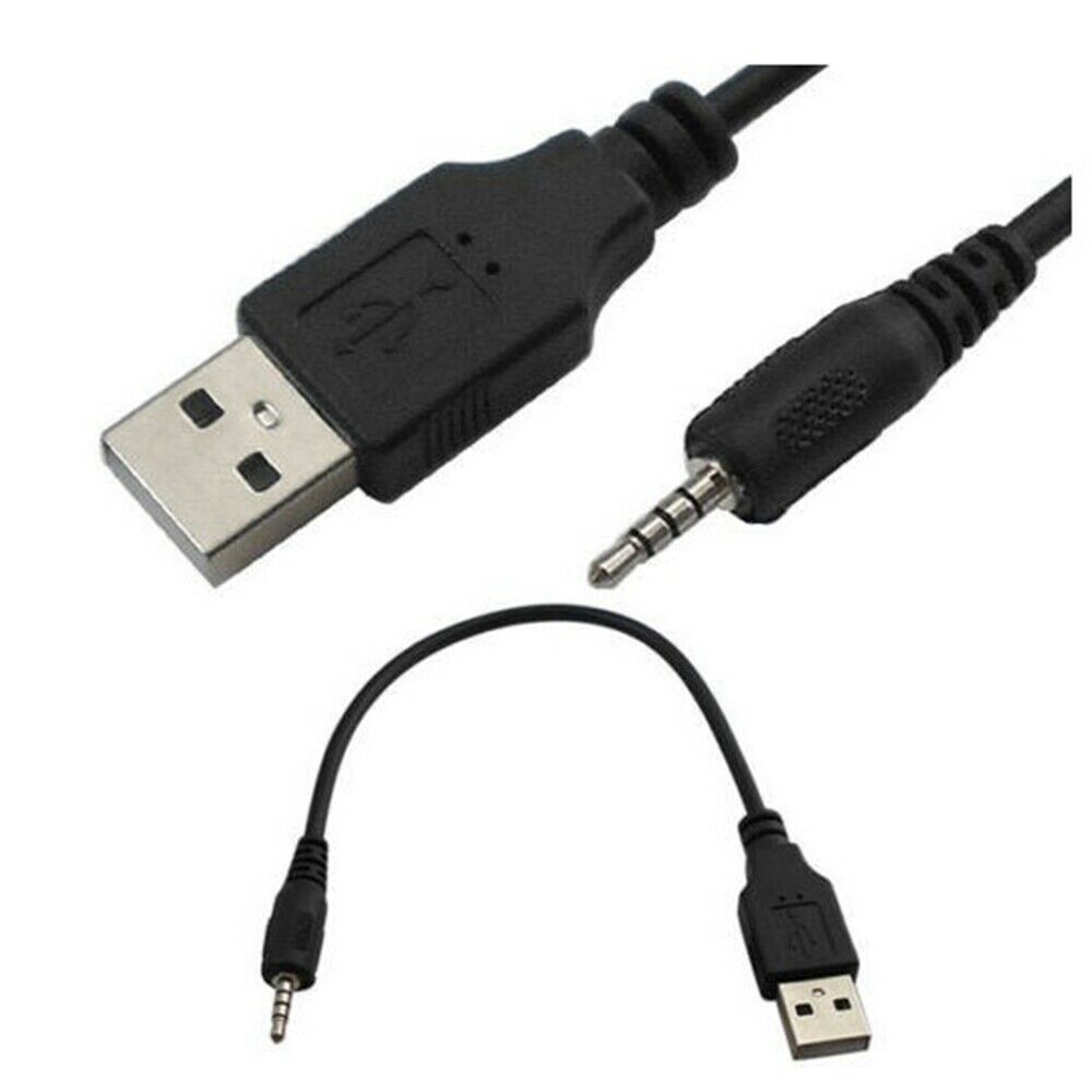 USB 3.5mm Power Charging Cable for  Bluetooth Motorcycle Intercom Headset 1200M