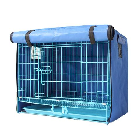 Dog Kennel House Cover Waterproof Dust-proof Durable Oxford Dog Cage Cover Foldable Washable Outdoor Pet Kennel Crate Cover ► Photo 1/6