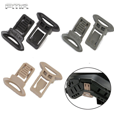 FMA Goggle Swivel Clips Set For Helmet Side Rails Airsoft Tactical Helmets Accessory Helmet Plastic Side Mount  ► Photo 1/6