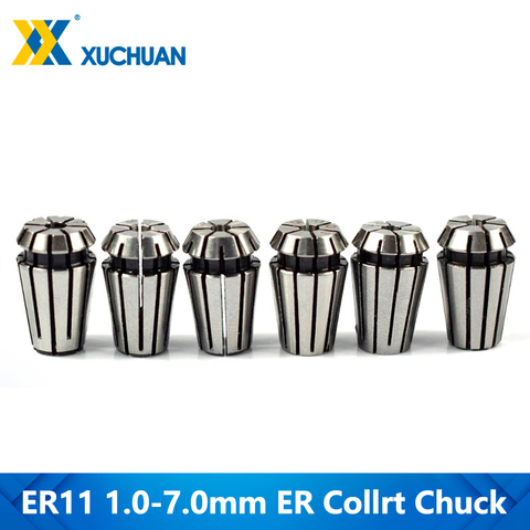 1pc ER11 1.0-7.0mm Collet Chuck For CNC Router Milling Cutter Spring Collet Clamp ► Photo 1/5