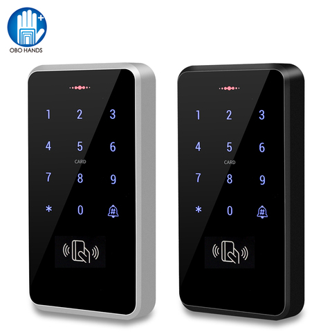 IP68 Waterproof Access Control Keypad Outdoor RFID Access Controller Touch Door Opener System Electronic EM4100 125KHz Key Cards ► Photo 1/6