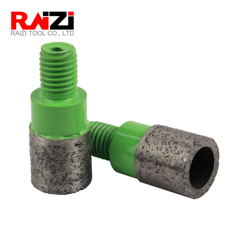 Raizi 1pc CNC Drill Bits Cutting Finger Bits M12 Thread Diamond Screw Drill Bit With Cutter For Grante Marble Stone ► Photo 1/6