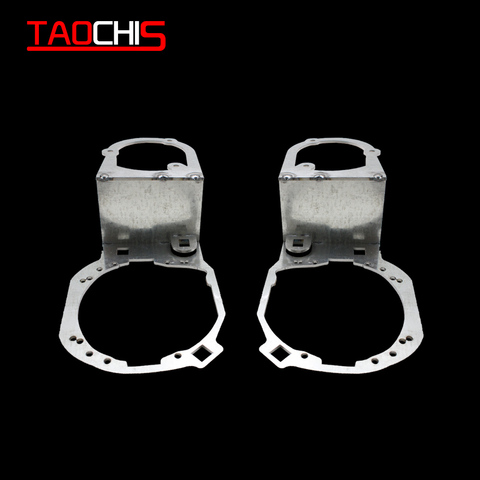 TAOCHIS Car Styling frame adapter bi Xenon LED Hella 3r G5 Projector lens retrofit for Hyundai Santa Fe (2G)  2008 ► Photo 1/6