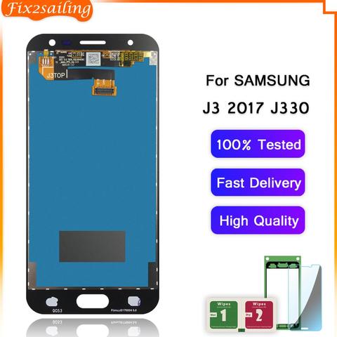 Buy Online Fix2sialing Super Amoled Lcd Display For Samsung Galaxy J3 17 J330 J330f Phone Lcd Touch Screen Digitizer Assembly Alitools