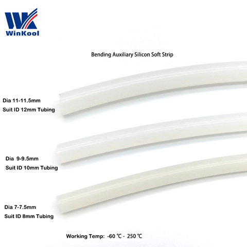 WinKool Rigid Tube Bending Auxiliary Silicon Strip for ID 8mm 10mm 12mm Hard Tubing ► Photo 1/1