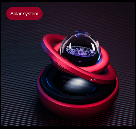 Solar Magnetic Levitation Car Perfume Car Air Freshener Rotating Ornaments Decoration Solar Figurines Home Decor Fragrance Gift ► Photo 1/6