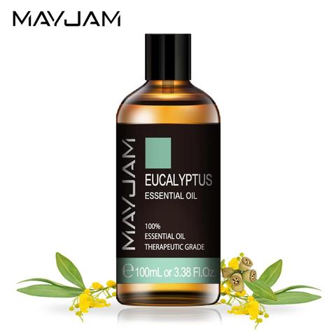 100ml Eucalyptus Essential Oil Diffuser Lavender Jasmine Eucalyptus Mint Vanilla Sandalwood Rose Ylang Ylang Lemon Tea Tree Oil ► Photo 1/6