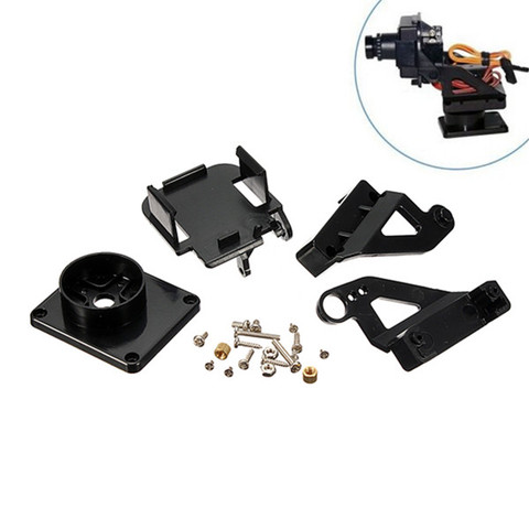 FPV PTZ Pan/Tilt Camera Platform Bracket Camera FPV Anti-Vibration Support 9g 12g Servo With SG90 Servo for RC FPV Drone ► Photo 1/1