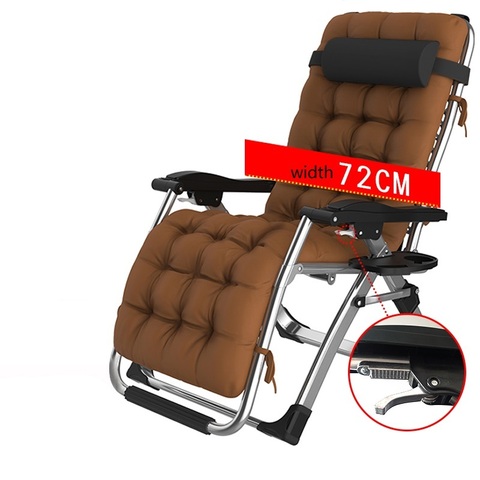 Aluminum Padded Zero Gravity Chaise Lounge Chair Beach Yard Pool Folding Reclining Adjustable Chaise Chair ► Photo 1/6