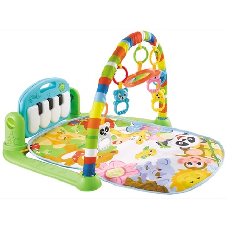Baby Music Rack Play Mat Kid Rug Puzzle Carpet Piano Infant Playmat Early Education Gym Crawling Game Pad Toy 0-6-8-12 months ► Photo 1/6