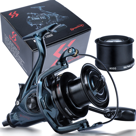 Sougayilang 9000-12000 Full Metal Spool Jigging Trolling Long Shot Casting and Salt Water Surf Big Sea Spinning Fishing Reel ► Photo 1/6