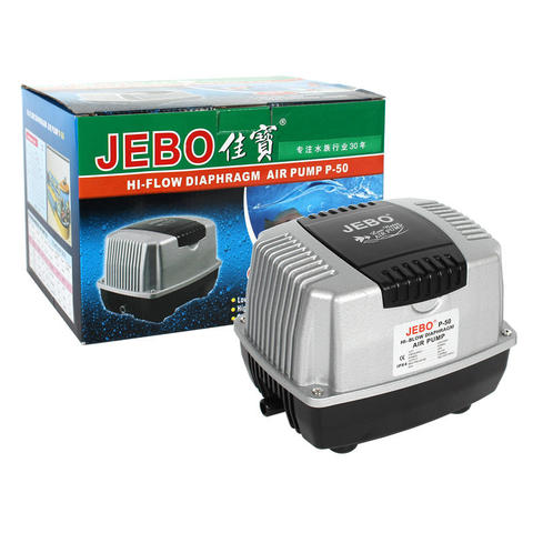 JEBO P 30 50 70 100 130 Fish tank oxygen pump fish shop fish pond large aquarium diverting air pump high-power oxygen generator. ► Photo 1/6