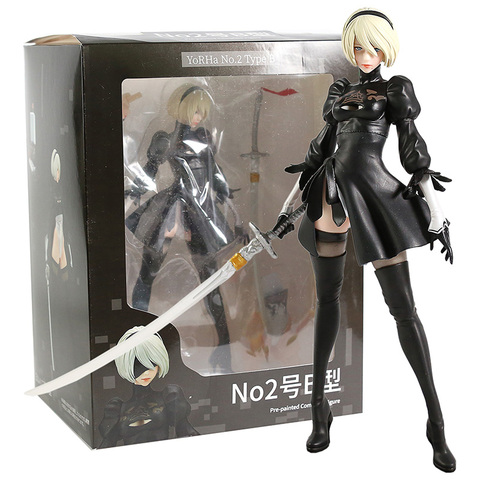 NieR Automata 2B YoRHa No.2 Type B PVC Figure Collectible Model Toy ► Photo 1/6