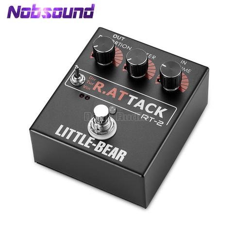 Little Bear HiFi Electric Guitar Effector 3 RAT model DIRTY/TURBO/VINTAGE Stomp Box Pedal LM308AN Guitar Amplifier ► Photo 1/6