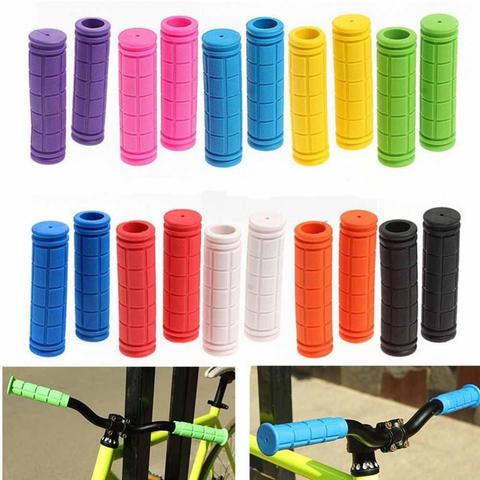 Rubber Handle Bicycle Soft Handlebar Kids Child Ice Skating Skateboard Stroller Tricycle Bike Grip Faucet Handle Bar Grip ► Photo 1/6