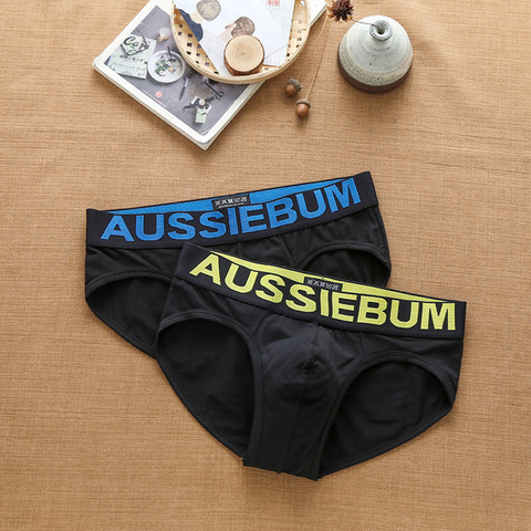 Men's pure cotton sweat absorption comfortable low waist pure color sports underwear au3-m089 ► Photo 1/6