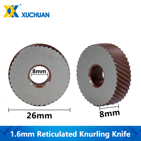 1.6mm Reticulated Knurling Knife Knurling In Lathe Gear Shaper Cutter Inner Hole Embossing Reticulated Knurling Wheel ► Photo 1/4