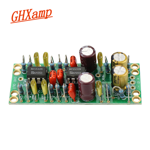 GHXAMP NE5532 Balanced XLR to Single-ended RCA Output Dual op amp circuit board small size low distortion low noise ► Photo 1/6