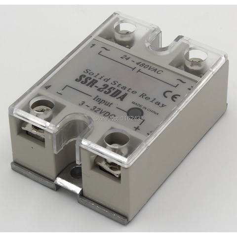 SSR-25DA single phase DC to AC 25A 480V SSR 25DA solid state relay SSR-25DA-H ► Photo 1/5