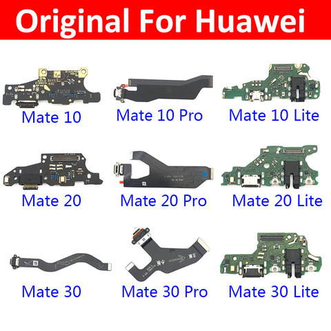 Dock Connector Charging Port Flex Cable For Huawei Mate 10 20 30 Pro Lite USB Flex Cable Replacement ► Photo 1/4